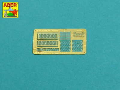 Aber 35G37 Grilles for Sd.Kfz.250 &quot;Alte&quot; &amp; &quot;Nue&quot; (designed to be used with Dragon kits) 1/35