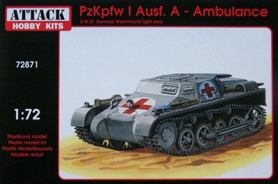 Attack Hobby 72871 PzKpfw I Ausf. A - Ambulance 1/72