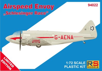 Rs Model 94022 Airspeed Envoy 'Gabrielle' 1/72