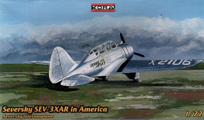 Kora Model 72119 Seversky SEV-3XAR in America 1/72