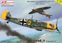 Az Model 78007 Messerschmitt Bf 109E-1 Experten 2 (3x camo) 1/72