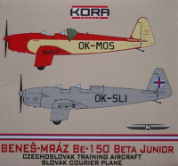 Kora Model 72219 Be-150 Beta Junior (Czechosl.&Slovak Service) 1/72