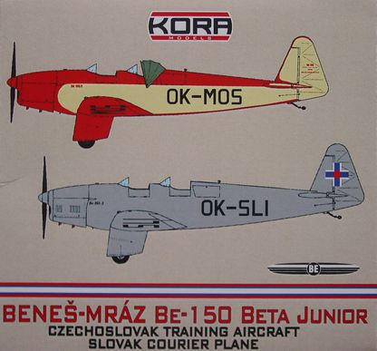Kora Model 72219 Be-150 Beta Junior (Czechosl.&Slovak Service) 1/72