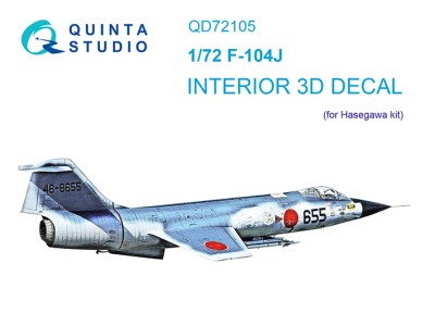 Quinta Studio QD72105 F-104J (Hasegawa) 1/72