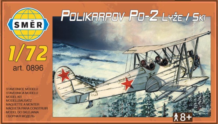 Smer VD896 Polikarpov Po-2 Ski (3x camo) 1/72