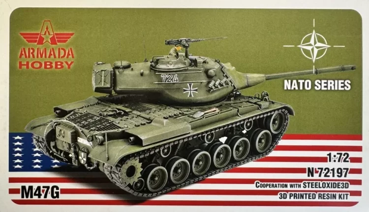 Armada Hobby N72197 M47G (3D resin printed kit) 1/72