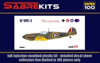 Sabre Kits SBK7031 Messerschmitt Bf-109E-3 (Luftwaffe, French AF, RAF, USA) ex-AZ Models 1/72