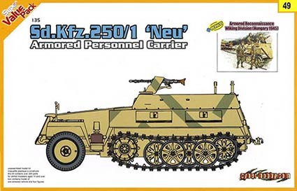 Dragon 9149 БТР Sd.Kfz.250/1 'NEU' Armored Personnel Carrier (1/35)