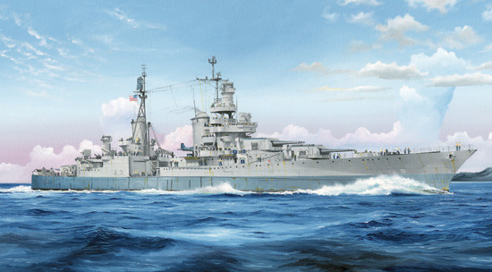 Trumpeter 05326 Корабль USS Indianapolis CA-35 1945 (1/350)