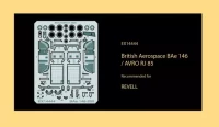 Extratech E14444 BAe 146-200 / RJ-85 external details (REV) 1/144