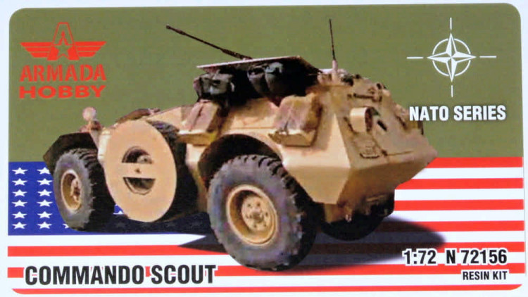 Armada Hobby N72156 Commando Scout (resin kit) 1/72