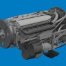 Eduard 6481069 BRASSIN P-40E engine PRINT (EDU) 1/48