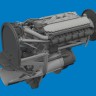 Eduard 6481069 BRASSIN P-40E engine PRINT (EDU) 1/48