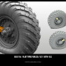 Miniarm 35116 Спущенные колеса ЗиЛ-137/БТР-152, 2шт 1/35