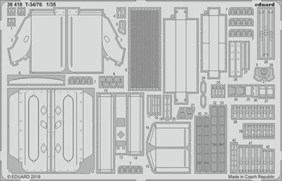 Eduard 36418 SET T-34/76 (ZVE)