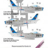 Lf Model C3296 Decals F-86F Sabre over Portugal (KIN) Part 1 1/32