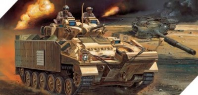 Academy 13201 БМП &quot;Уорриор&quot;, Буря в пустыне