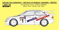 Reji Model JM400 Ford Escort RS Cosworth Rallye Sumava 1999 1/24