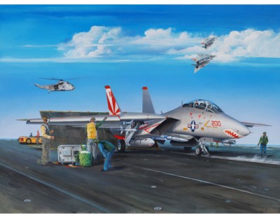 Trumpeter 03201 Самолет F-14A &quot;Томкэт&quot; 1/32