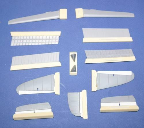 CMK 4208 Ki 45 Toryu control surfaces - Jap. WWII 1/48