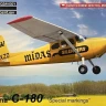 Kovozavody Prostejov 72370 Cessna C-180 'Special Markings' (3x camo) 1/72