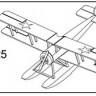 Combrig A70102 MU-1, 1925 (Avro 504K) x 2 pcs. 1/700