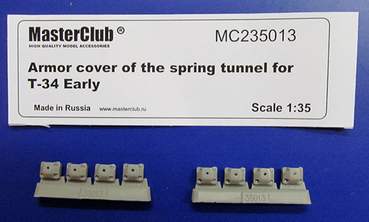 Master Club MC235013 Крышки тоннелей подвески ранних Т-34 1/35