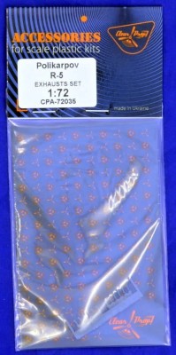 Clear Prop CPA72035 Polikarpov R-5 Exhausts Set 1/72