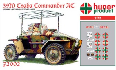 Hunor Product 72002 39M Csaba Commander AC 1/72