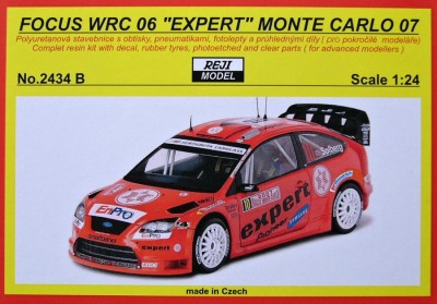 Reji Model 2434B Ford Focus WRC 06 'Expert' Monte Carlo 2007 1/24