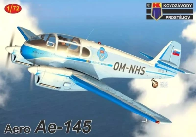 Kovozavody Prostejov 72433 Aero Ae-145 (3x camo) 1/72