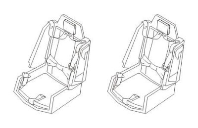 CMK Q72133 AH-64A Seats for ACA 1/72