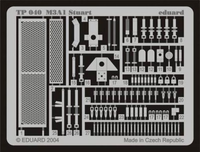 Eduard TP040 1/35 M5A1 Stuart (ACAD)