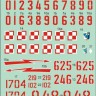 Model Maker Decals D48025 Mikoyan MiG-17/Lim-5/6 in Polish service vol.1 1/48