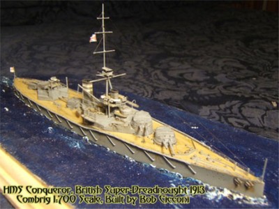 Combrig 70261PE HMS Monarch Battleship 1912 1/700