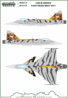 Model Maker Decals D48172 Czech Air Force Saab JAS-39C Gripen - NATO Tiger Meet 2017, 1/48