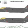 Model Maker Decals D72224 Denmark Lockheed-Martin F-35A Lightning II - generic stenciling set 1/72