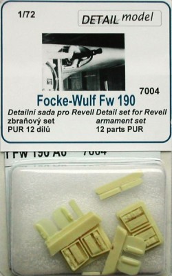 Detail Model DETMO7004 1/72 Fw 190 armament set (REV)