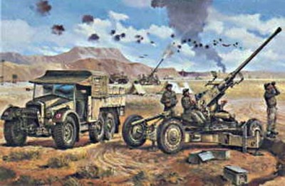 Airfix 02314 Bofors 40Mm Gun &amp; Tractor 1/76