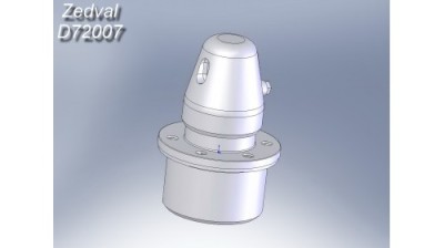 Zedval D72007 Reservation periscope for the T-34 1/72