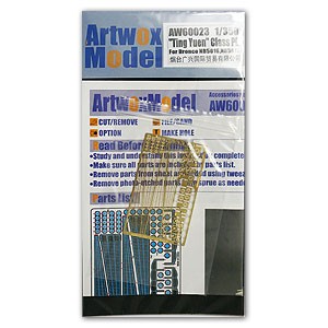 Artwox Model AW60023 Ting Yuen Class Etched set for Bronco NB5016, 5017 1:350