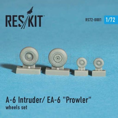 ResKit RS72-0001 A-6 Intruder / EA-6 &quot;Prowler&quot; wheels set 1/72