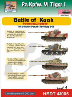 Hm Decals HMDT48005 1/48 Decals Pz.Kpfw.VI Tiger I Battle of Kursk 1
