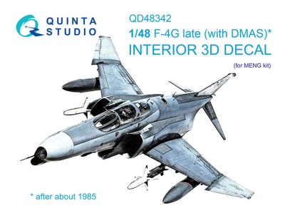 Quinta studio QD+48342 F-4G late (Meng) 1/48
