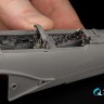 Quinta studio QD+48342 F-4G late (Meng) (с 3D-печатными деталями) 3D Декаль интерьера кабины 1/48