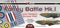 Dk Decals 48072 Fairey Battle Mk.I o.W.Europe 1940 (6x camo) 1/48