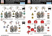 HAD E721007 F-14A/D Helmet & dress sewing markings Vol.1 1/72
