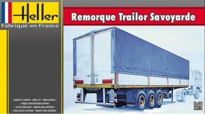 Heller 80771 Трейлер REMORQUE TRAILOR SAVOYARDE 1/24
