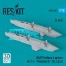 Reskit 72392 NAVY Outboard pylons F-4 'Phantom II' B,J,N,S 1/72