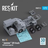 Reskit R72005 MJ-1C 'Jammer' lift truck (3D Printed model) 1/72